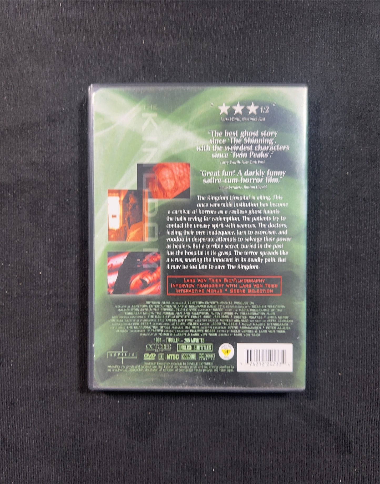 The Kingdom (DVD, Lars Von Trier Classic, Special 2 Disc Set)