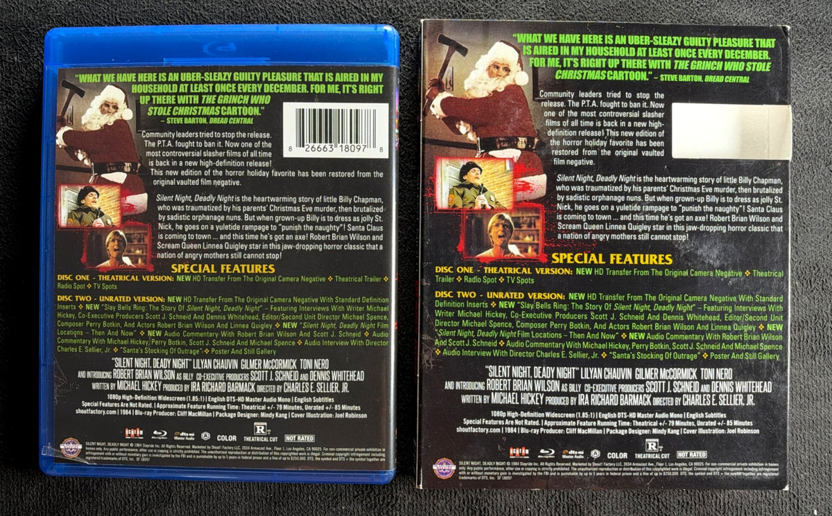 Silent Night, Deadly Night (Blu-ray, Scream Factory, Slipcover)