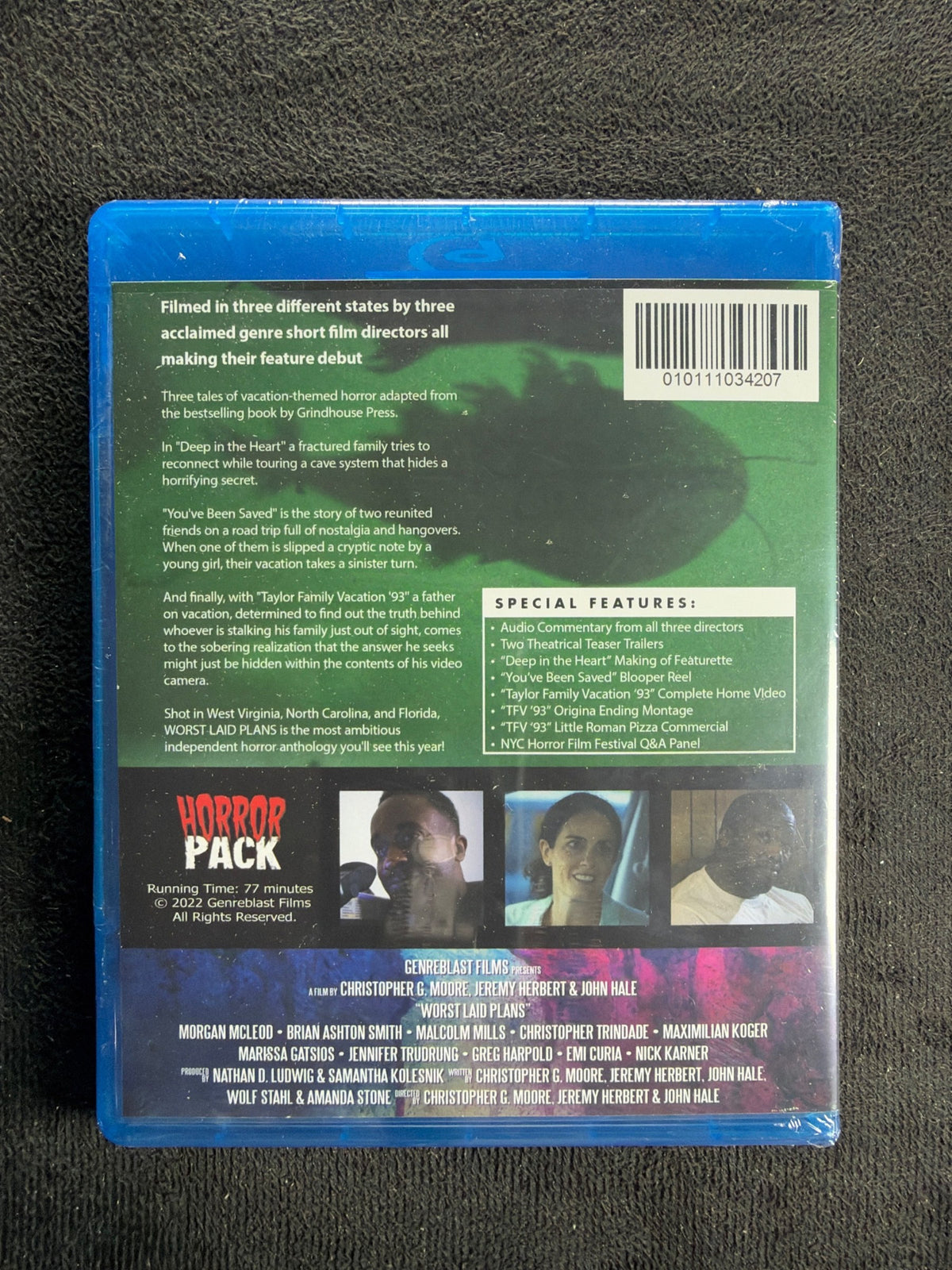 Worst Laid Plans (Blu-ray, HorrorPack, 2022 Horror Classic, NEW/Sealed)