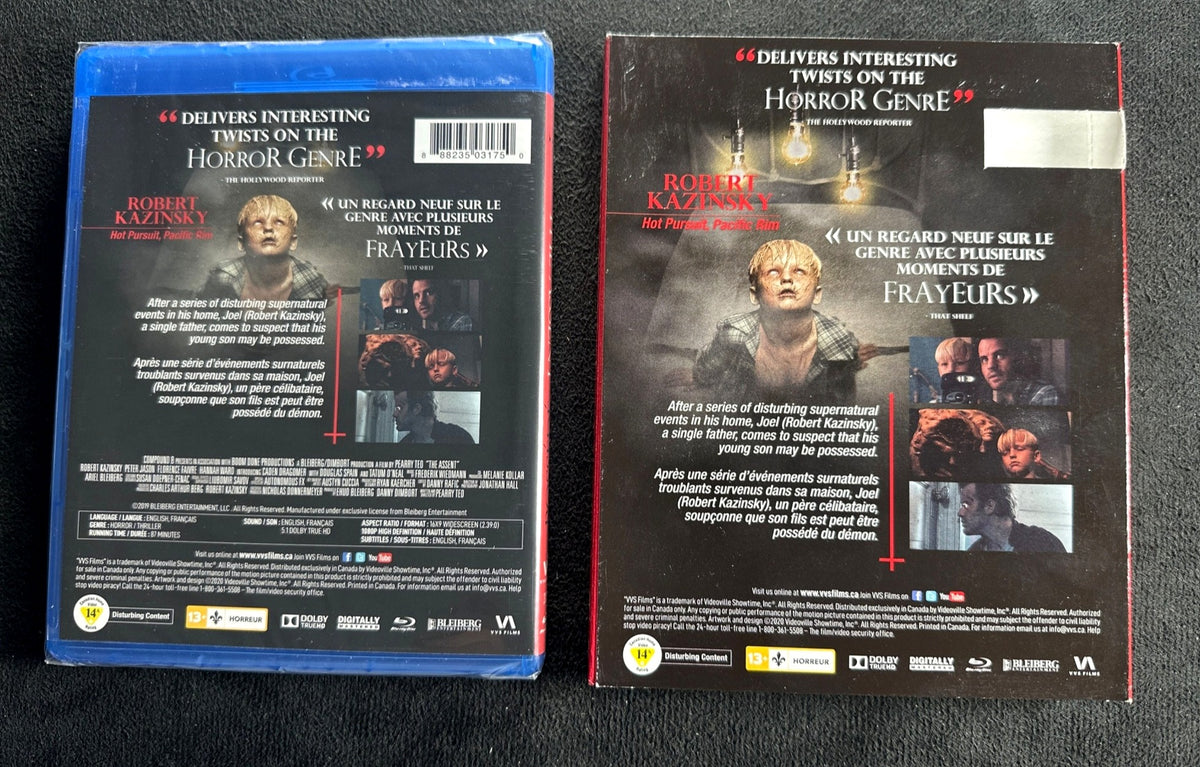 The Assent (Possédé) (Blu-ray, VVS Films, Slipcover, NEW/Sealed)