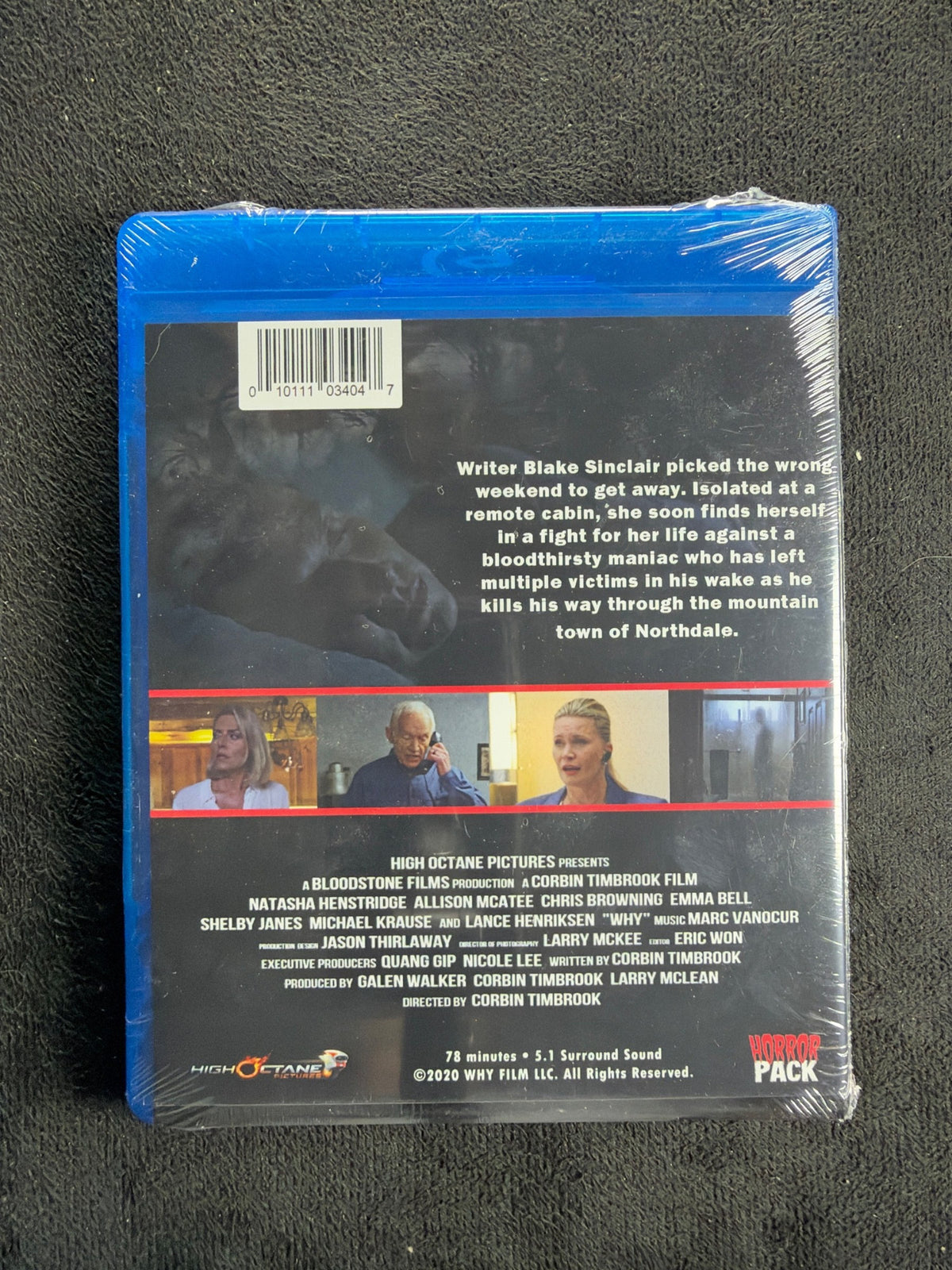 Why (Blu-ray, HorrorPack, 2021 Horror, Widescreen, NEW/Sealed)