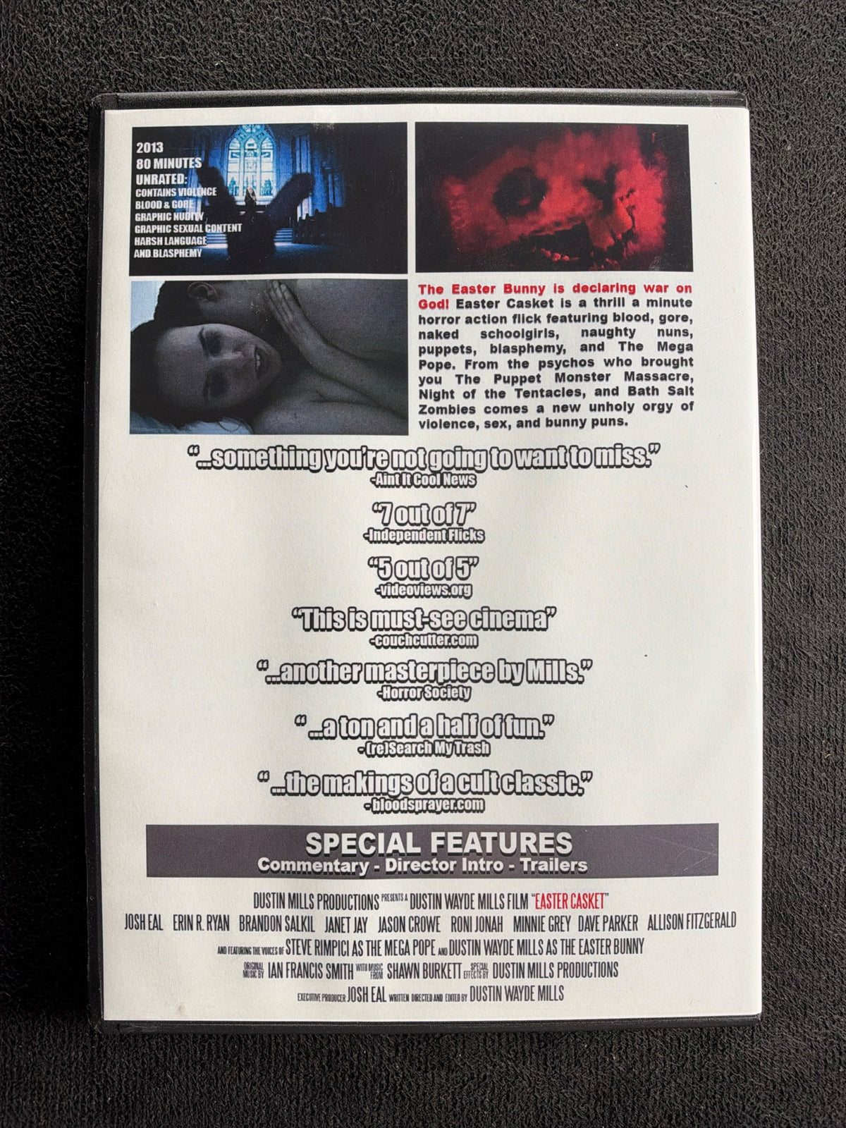 Easter Casket (DVD, Dustin Mills Production, Obscure Horror)