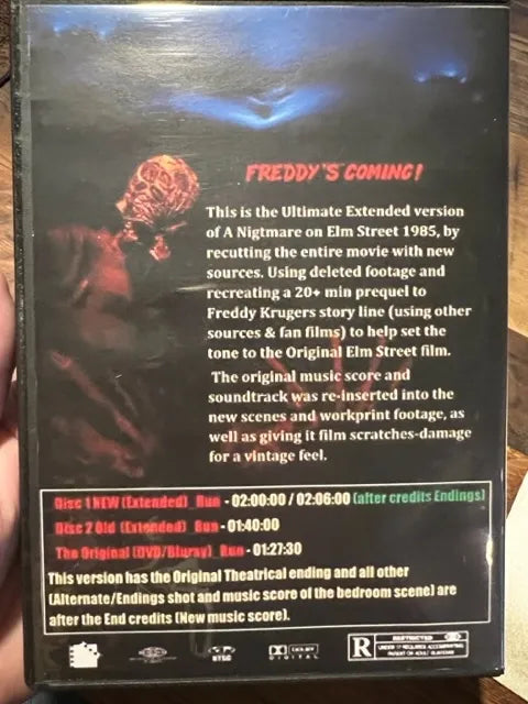 A Nightmare On Elm Street Freddy's Origins The Beginning DVD - 3 Disc