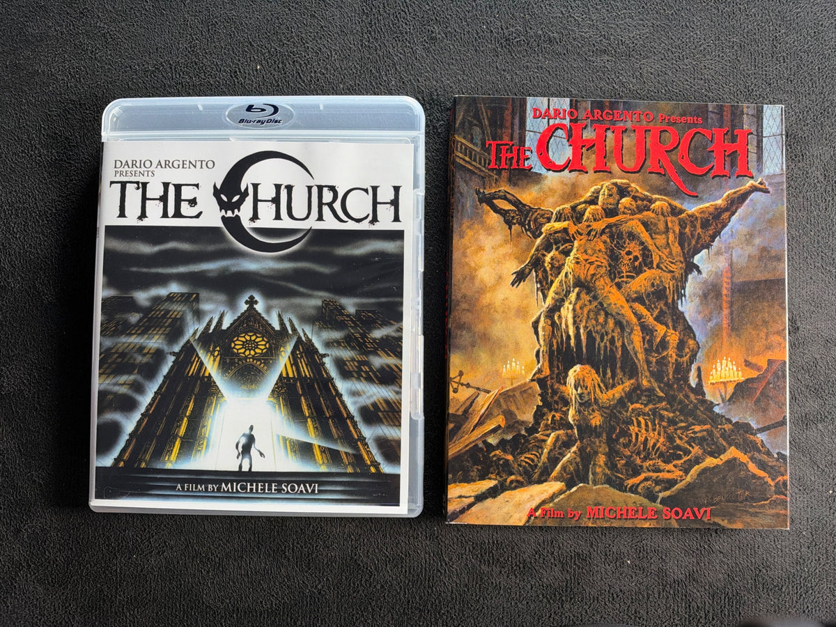 The Church (Blu-ray, Scorpion Releasing, Slipcover, Dario Argento)