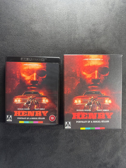 Henry: Portrait of a Serial Killer (4K UHD, Arrow Video, Slipcover)