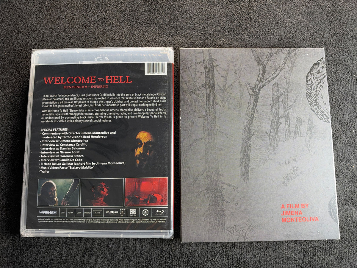 Welcome to Hell (Blu-ray, Terror Vision, Slipcover, Classic, NEW/Sealed)