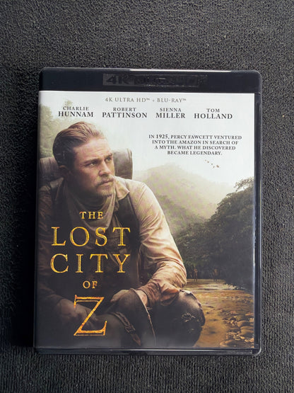 The Lost City of Z (4K Ultra HD/Blu ray, Shout! Studios, 2 Disc, Widescreen)