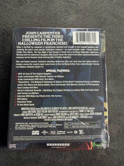 Halloween III: Season of the Witch (Blu-ray, Scream Factory, NEW/Sealed)