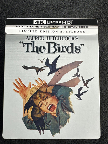 The Birds (4K Ultra HD Universal, Alfred Hitchcock Classic, No Digital)