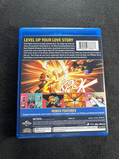 Scott Pilgrim Takes Off: The Complete Limited Series (Blu-ray, Universal)
