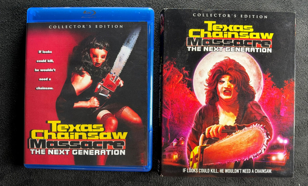 Texas Chainsaw Massacre: The Next Generation (Blu-ray, Scream Factory, Slipcover