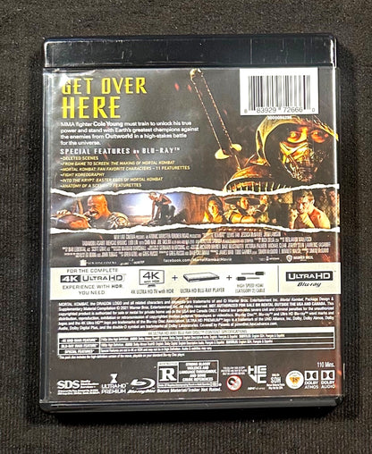 Mortal Kombat II (4K UHD, Warner, Bros, Widescreen, Slipcover, No Digital)