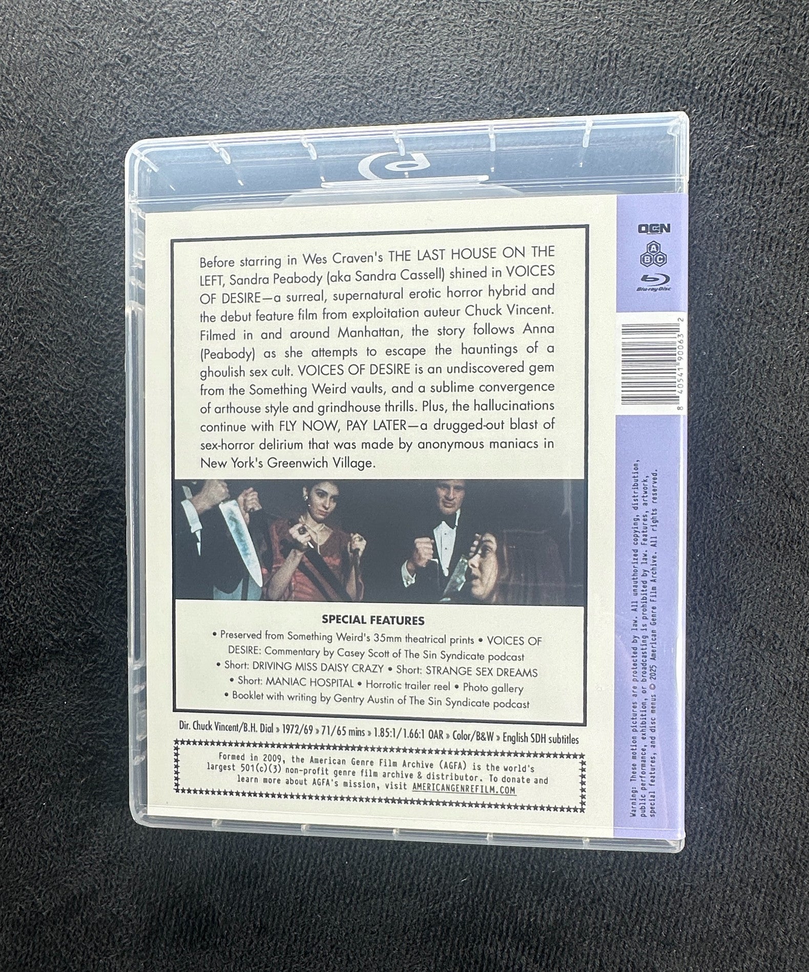 Voices of Desire (Blu-ray, Vinegar Syndrome Partner Label, Slipcover)