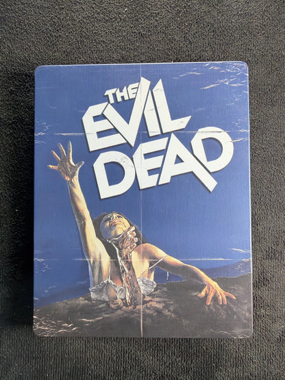 The Evil Dead (Blu-ray, Anchor Bay, Steelbook, Widescreen, No Digital)