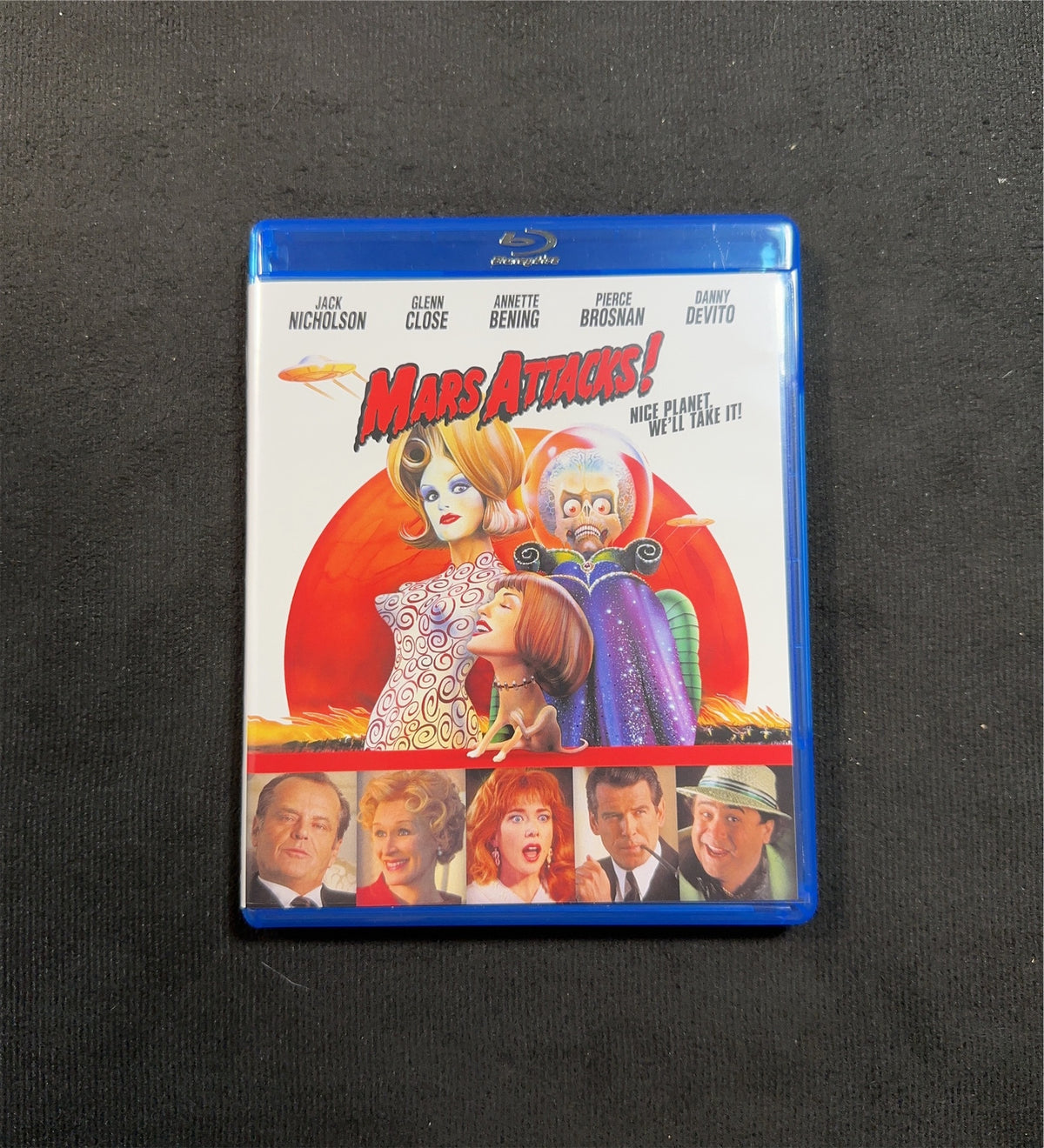 Mars Attacks! (Blu-ray, Warner, Bros, 90's Classic, Widescreen)