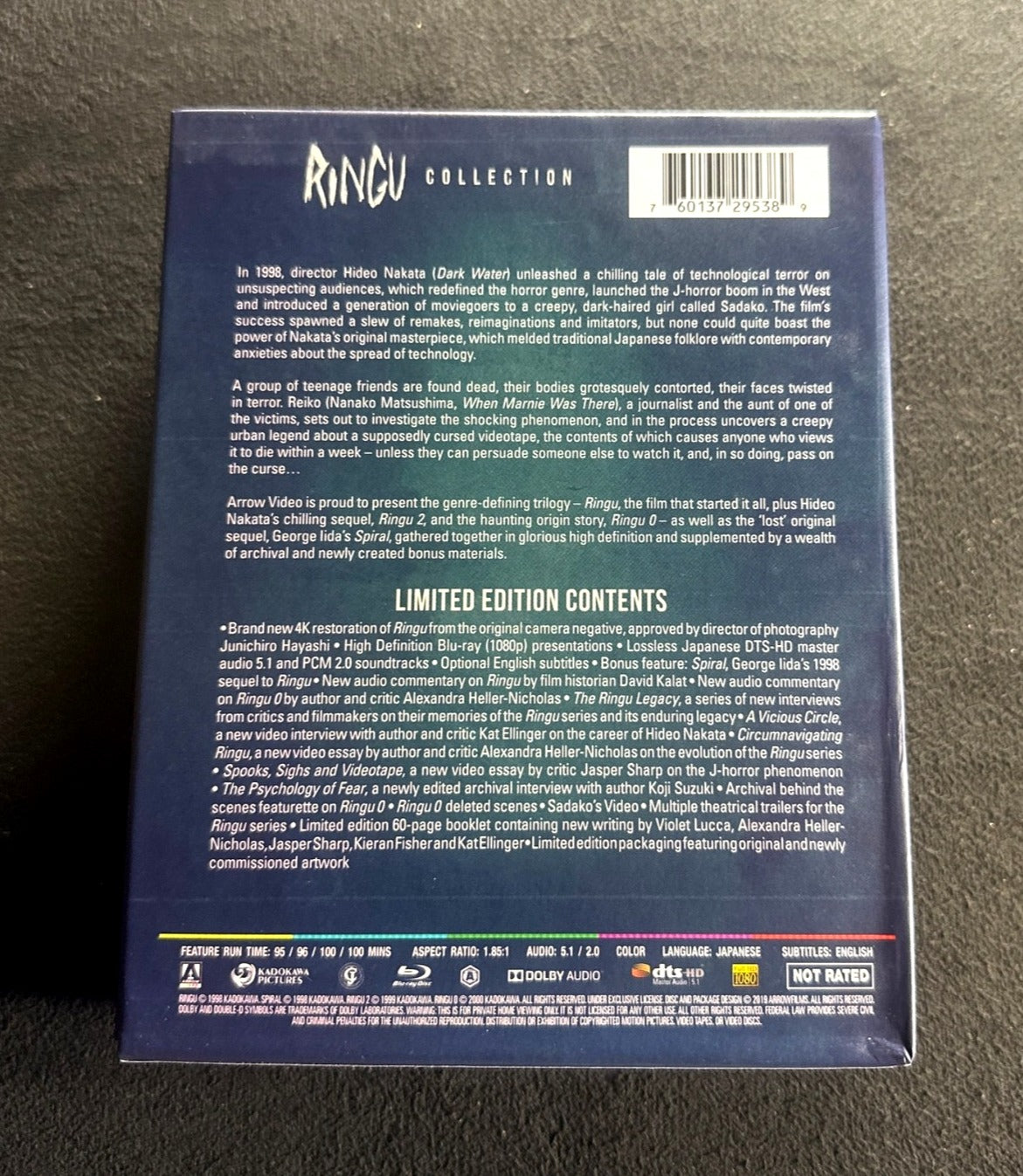 Ringu Collection (Blu-ray, Arrow Video, Limited Edition, US Release, Booklet)