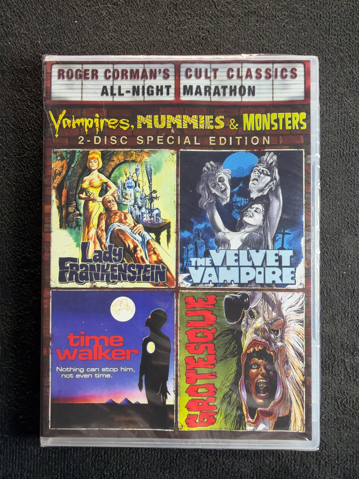 Vampires, Mummies, Monsters (DVD, Shout Select, Time Walker, NEW/Sealed)