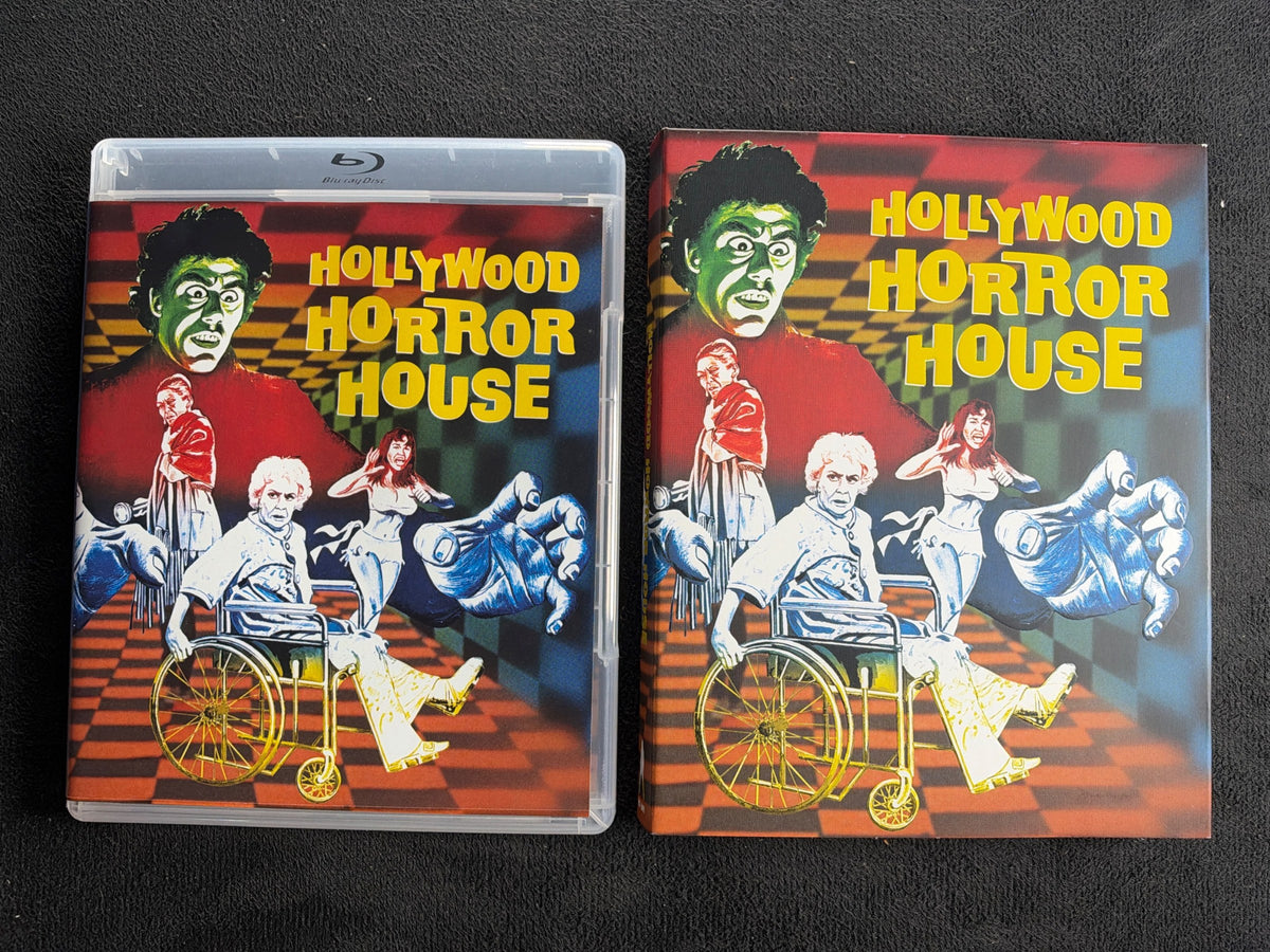 Hollywood Horror House (Blu-ray, Vinegar Syndrome, Slipcover, 70's Horror)