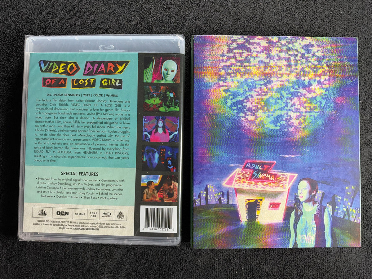 Video Diary of a Lost Girl (Blu-ray, Vinegar Syndrome Partner Label, Slip, NEW)