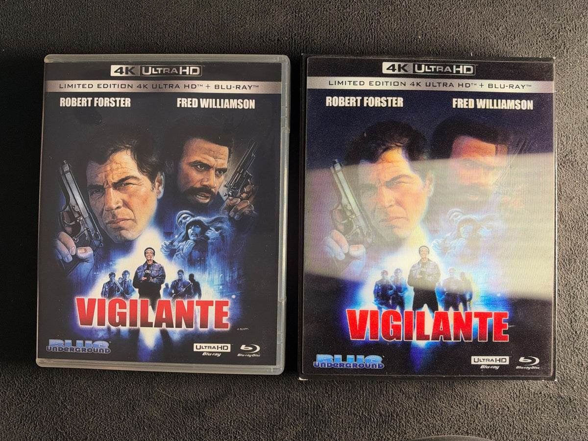 Vigilante (4K UHD, Blue Underground, Slipcover, 80's Classic, Widescreen)