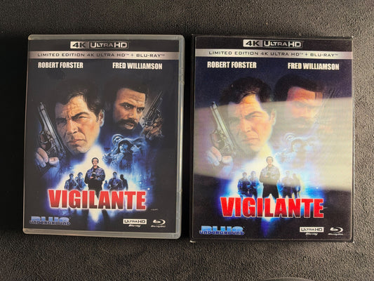 Vigilante (4K UHD, Blue Underground, Slipcover, 80's Classic, Widescreen)