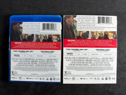 Fahrenheit 9/11 (Blu-ray, MVD Visual, Slipcover, 2004 Classic, Widescreen)