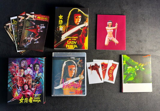 The Challenge of the Lady Ninja (Blu-ray, Error 4444, Hard Slipcase)