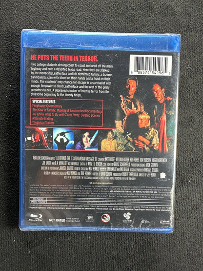 Leatherface: The Texas Chainsaw Massacre III (Blu-ray, Warner Bros., NEW/Sealed)