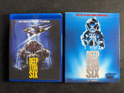 DeepStar Six (Blu-ray, Kino Lorber, Slipcover, 80's Classic, Widescreen)