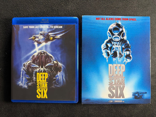 DeepStar Six (Blu-ray, Kino Lorber, Slipcover, 80's Classic, Widescreen)