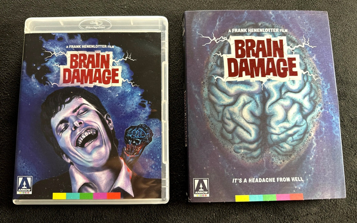 Brain Damage (Blu-ray, Arrow Video,  Slipcover, Limited Edition, Rare)