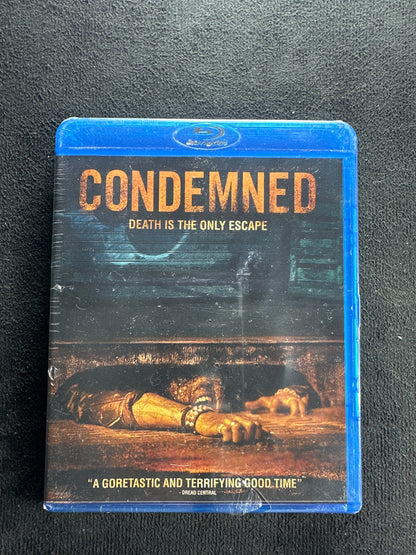 Condemned (Blu-ray, RLJ Entertainment, Widescreen, NEW/Sealed)