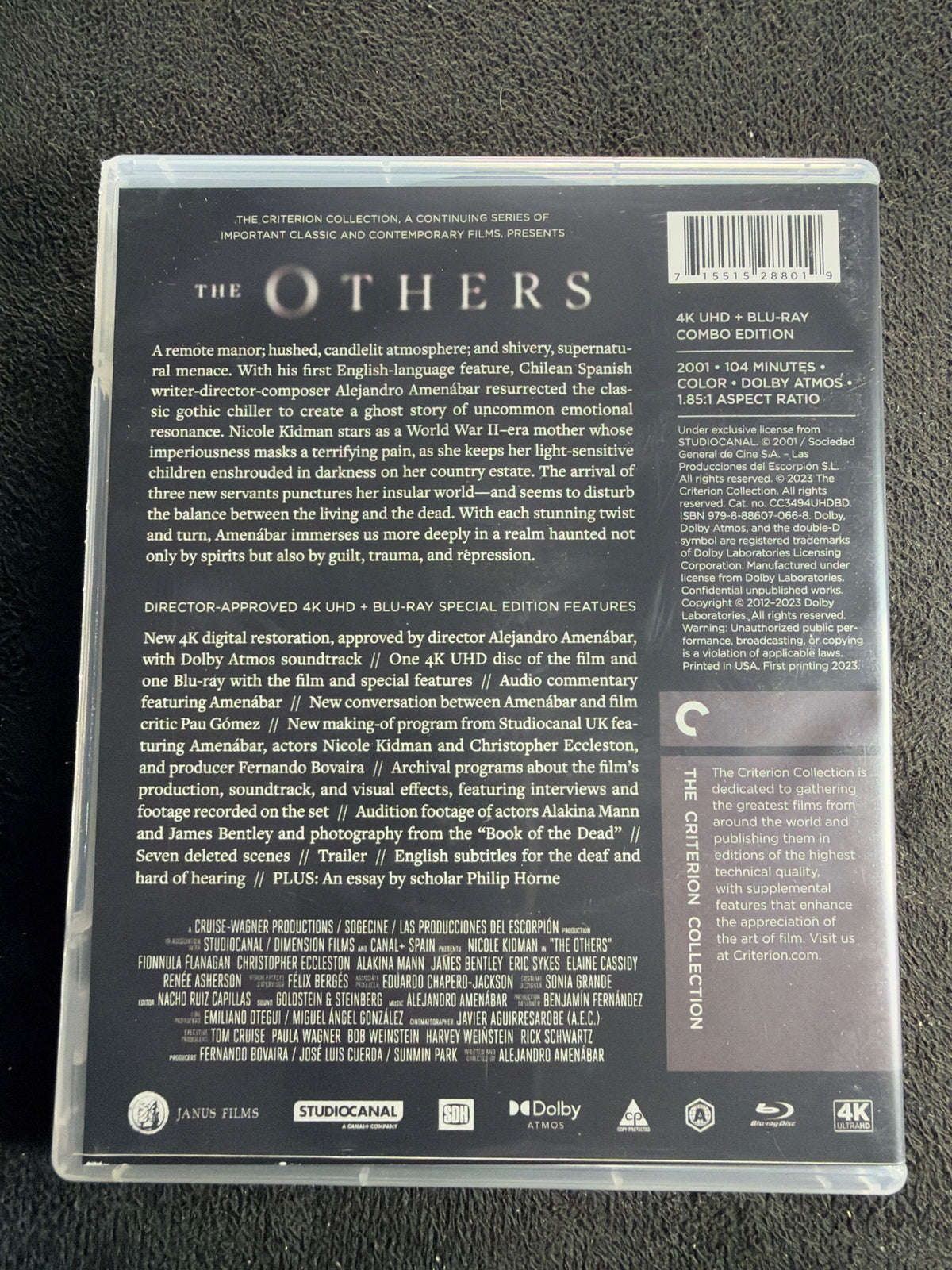The Others (Criterion) (4K UHD, Criterion Collection, Nicole Kidman))