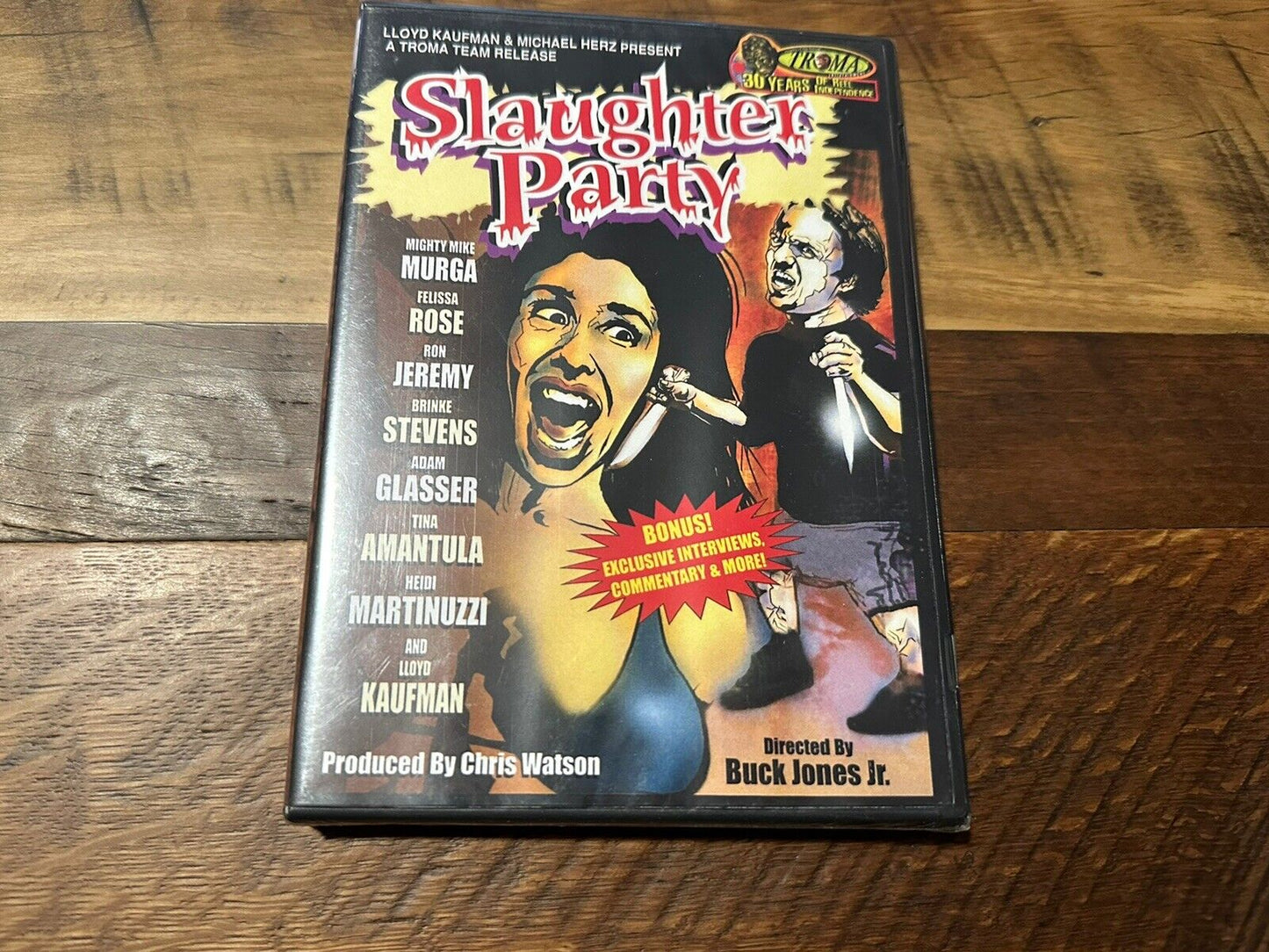 Slaughter Party DVD*Troma Entertinament*Obscure Classic*Sealed/NEW*