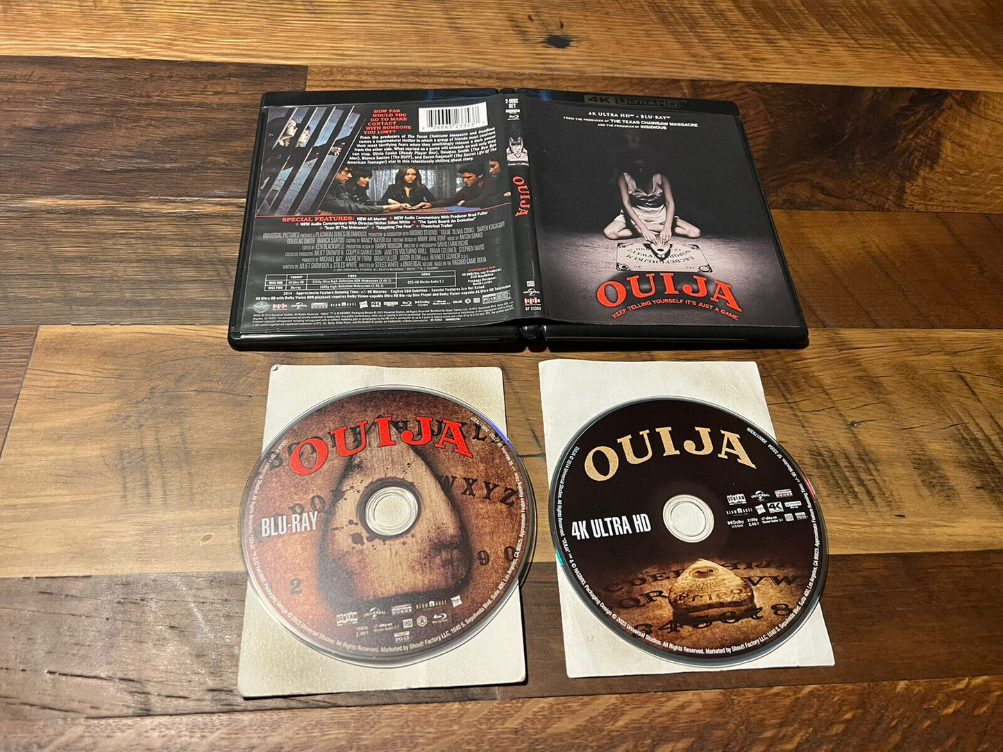 Ouija 4K Ultra HD/Blu ray*Scream Factory*2 Disc*Widescreen*No Digital*