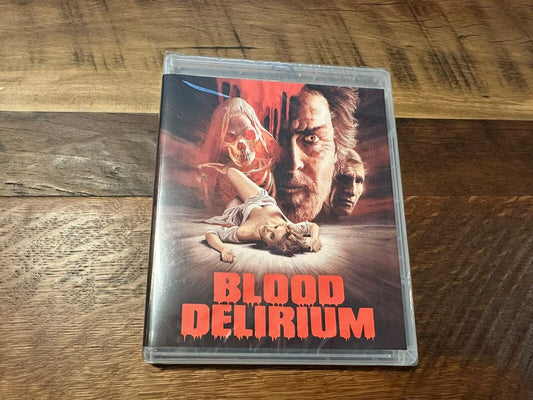 Blood Delirium Blu ray*Vinegar Syndrome*80's Horror Classic*Widescreen*NEW*