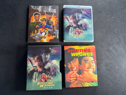 Righting Wrongs (Blu-ray, Vinegar Syndrome, Hard Slipcover, Limited Edition)