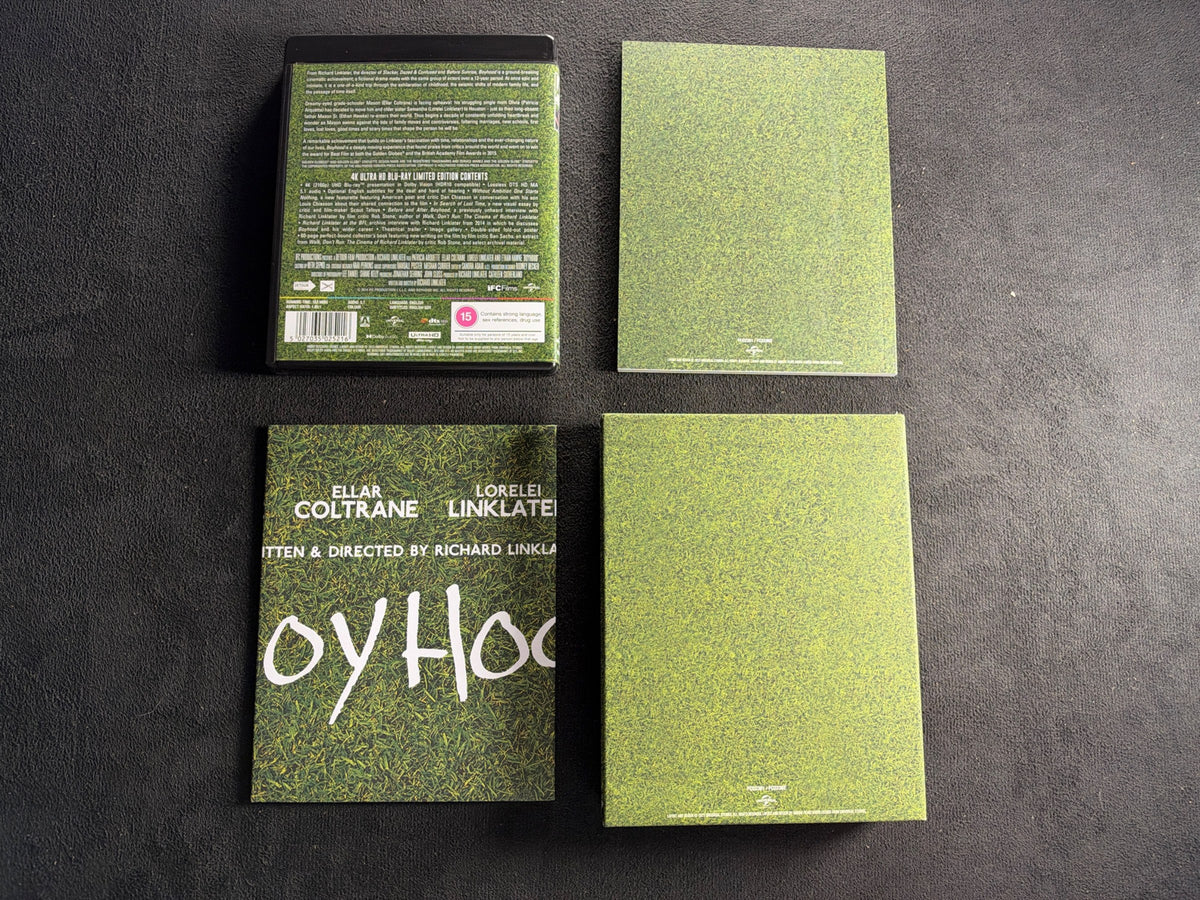 Boyhood (4K Ultra HD,  Arrow Video, Limited Edition,  Booklet & Poster)