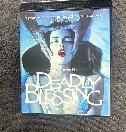 Deadly Blessing (4K UHD, Kino Lorber, 80's Classic, Slipcover)