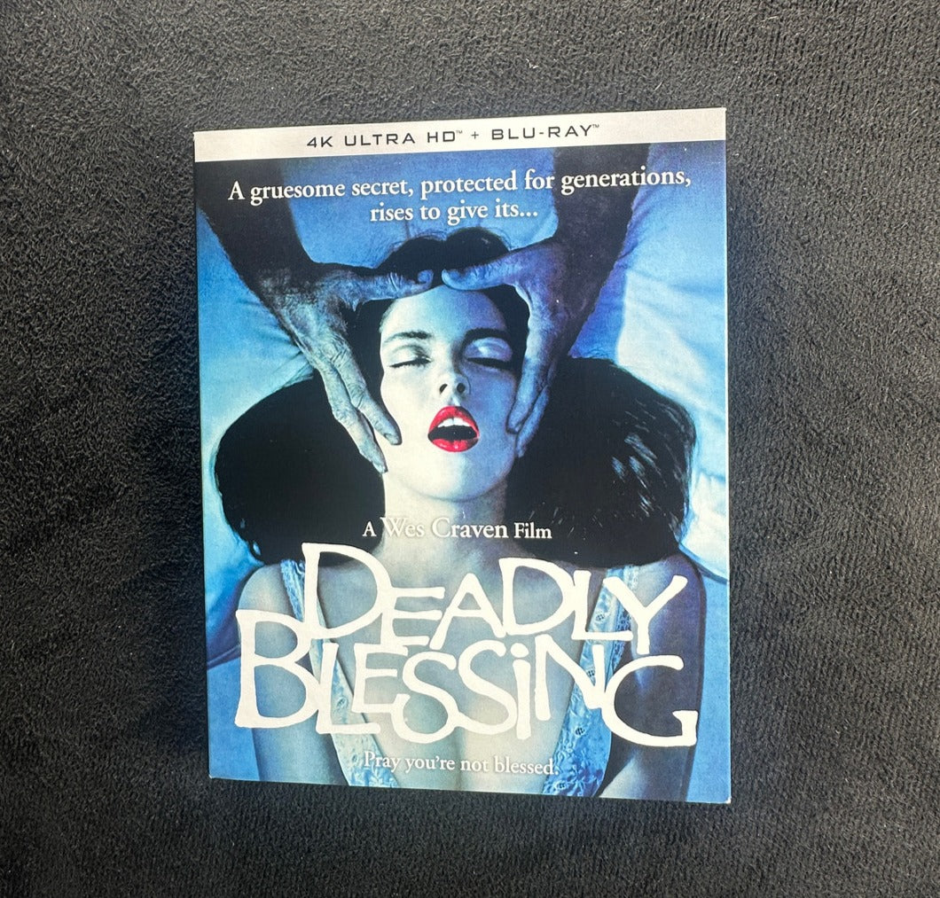 Deadly Blessing (4K UHD, Kino Lorber, 80's Classic, Slipcover)