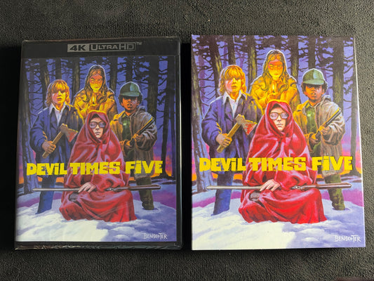 Devil Times Five (4K Ultra HD, Vinegar Syndrome, Slipcover, NEW/Sealed)
