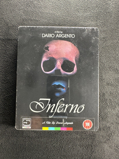 Inferno (Blu-ray, Arrow Video, Steelbook, Dario Argento, NEW/Sealed)