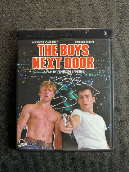 The Boys Next Door (Blu-ray, Severin Films, 80's Charlie Sheen Classic)