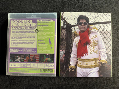 Rock 'n' Roll Frankenstein (Blu-ray, Refuse Films, Slipcover, NEW/Sealed)