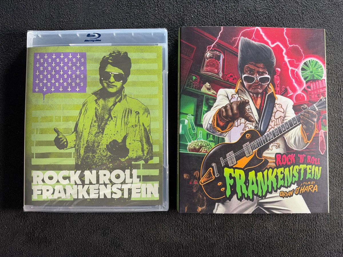 Rock 'n' Roll Frankenstein (Blu-ray, Refuse Films, Slipcover, NEW/Sealed)