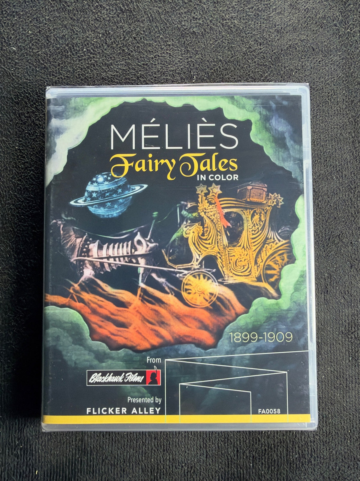 Méliès Fairy Tales in Color (Blu-ray, Flicker Alley, 2018 Classic, NEW/Sealed)