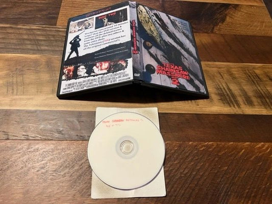 The Texas Chainsaw Massacre 2 Workprint & TV Version DVD