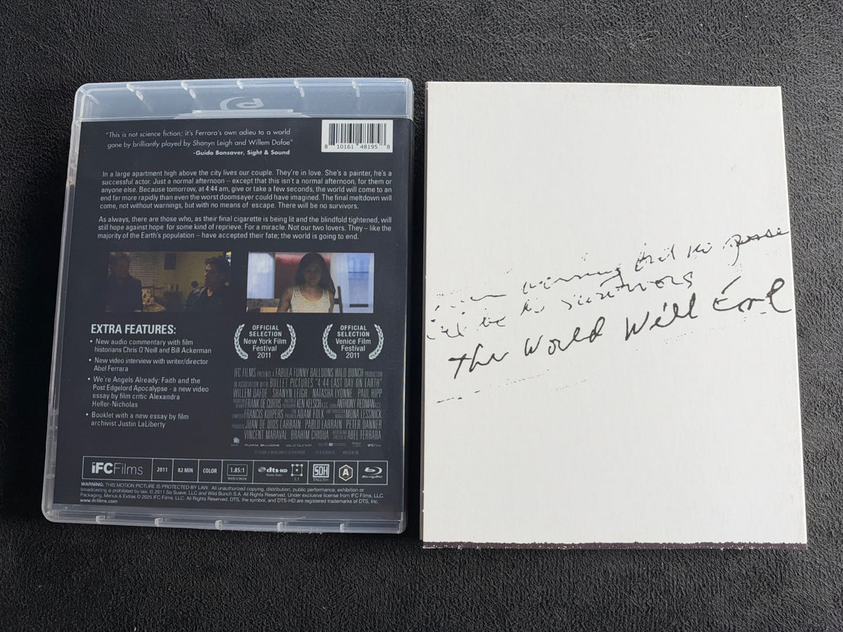 4:44 Last Day on Earth (Blu-ray, Vinegar Syndrome Partner Label, Slipcover)