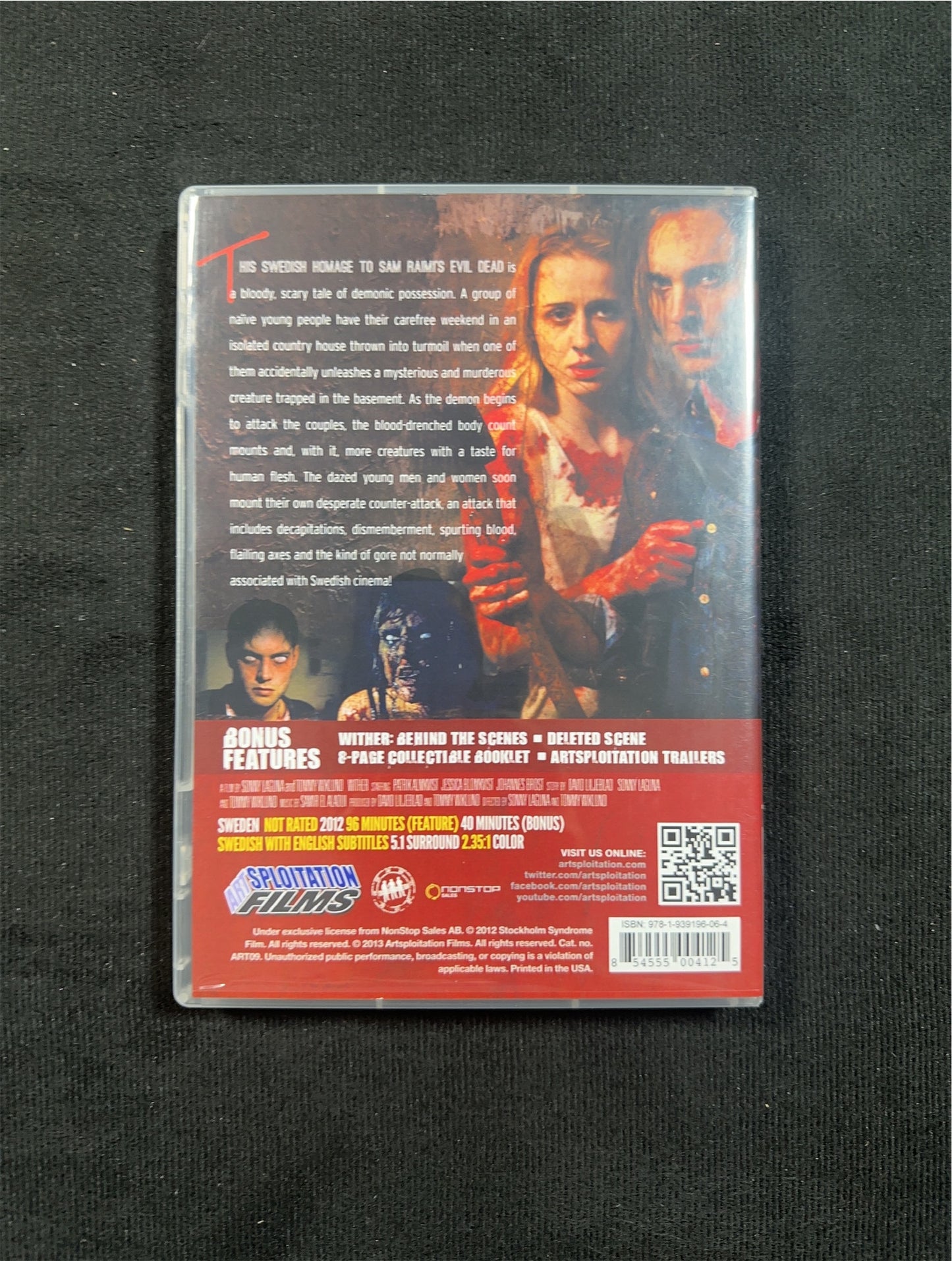 Wither (DVD, Artsploitation Films, Obscure Horror, English Subs)