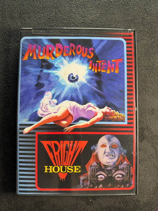 Murderous Intent / Fright House (DVD, Vinegar Syndrome, Ultra Rare, OOP)